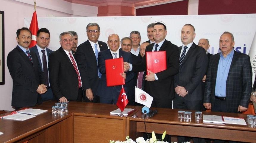 Karaman Serbest B&ouml;lgede İmzalar Atıldı