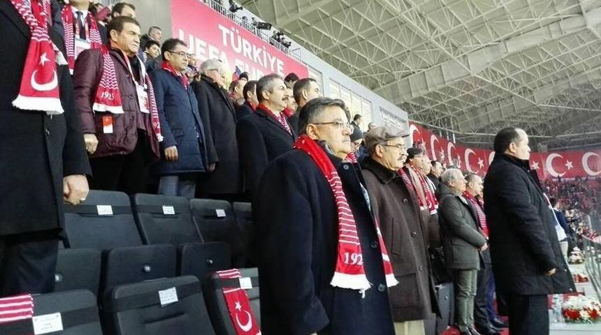 Başkan Yağcı&rsquo;dan A Milli Takıma Tebrik