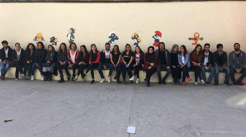 Biga Umut Işığı Topluluğu, Sakarya İlkokulu&rsquo;nu Renklendirdi