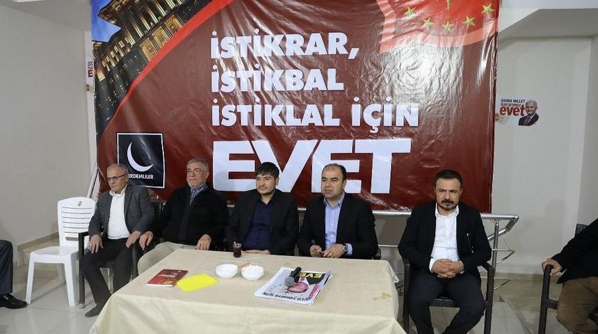 &Ccedil;ift&ccedil;i Referandum &Ccedil;alışmalarını S&uuml;rd&uuml;r&uuml;yor