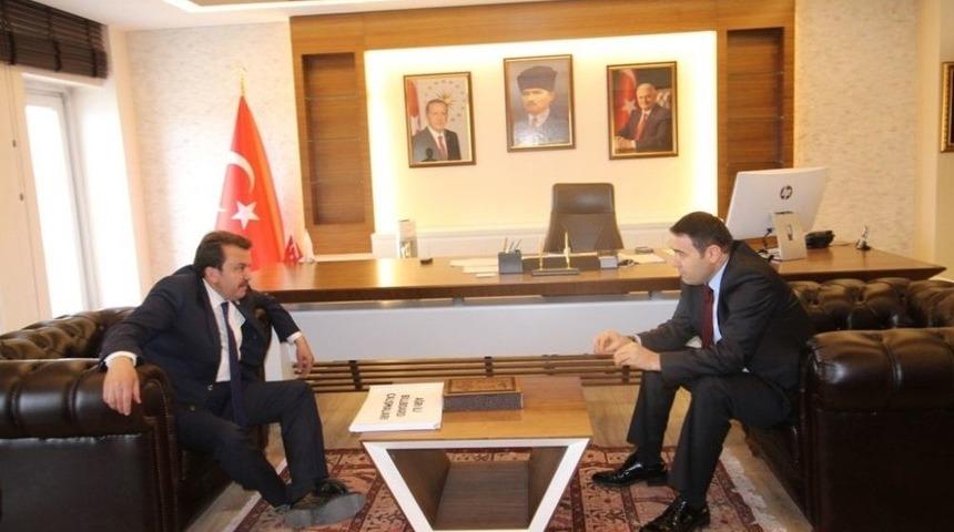 Kahramanmaraş Belediyesi&rsquo;nden Ağrı Belediyesi&rsquo;ne Ziyaret