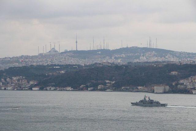 (özel Haber) Türk Savaş Gemileri İstanbul Boğazı’nda Böyle Görüntülendi
