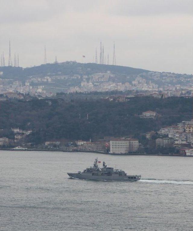 (özel Haber) Türk Savaş Gemileri İstanbul Boğazı’nda Böyle Görüntülendi