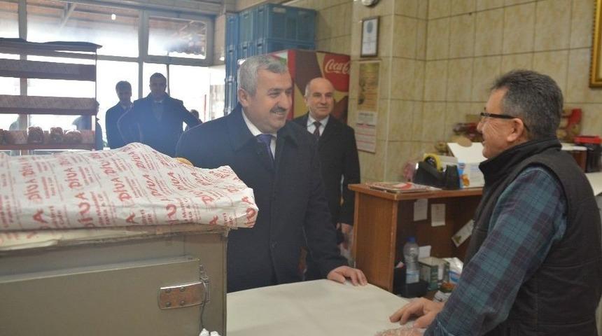 Başkan Baran, B&ouml;lge Esnafıyla Bir Araya Geldi