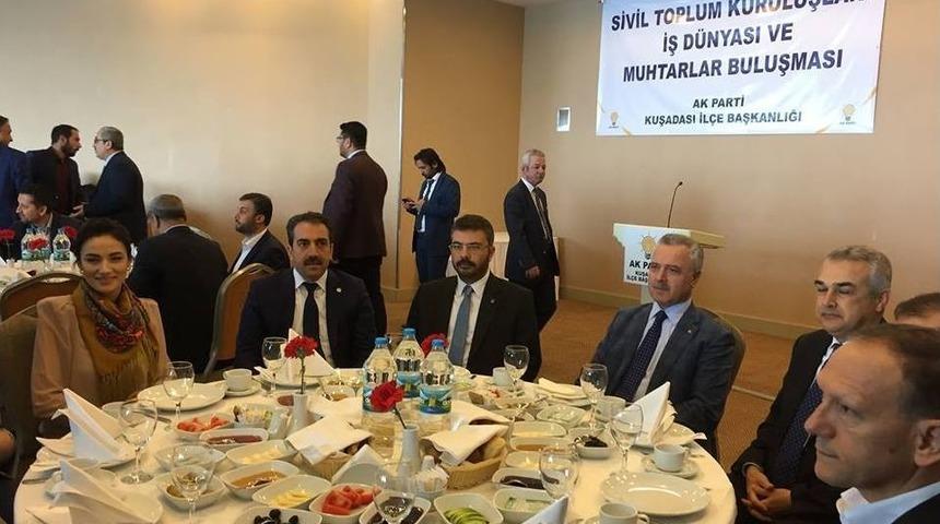 Ak Parti Genel Başkan Yardımcısı Mustafa Ataş Kuşadası&rsquo;nda