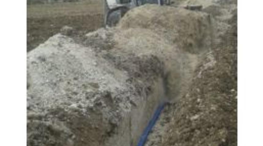 Eskiyen İsale Hattı Yenileniyor