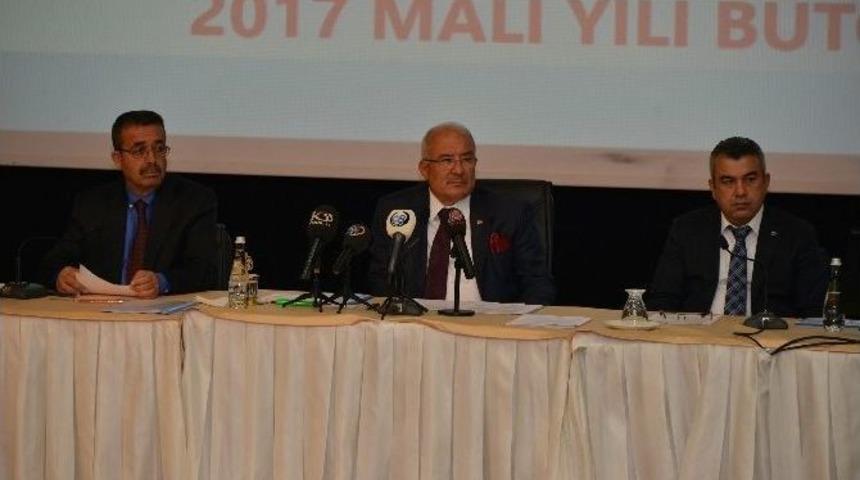 Mersin Büyükşehir Belediyesi’nin 2017 Bütçesi 1 Milyar 242 Milyon Lira