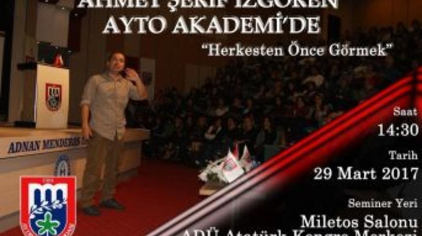 Ayto Akademi, İzg&ouml;ren&rsquo;i Aydın Halkı İle Buluşturuyor