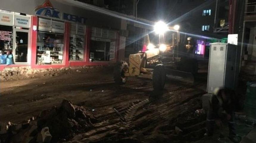 Sarıg&ouml;l&rsquo;de Gece G&uuml;nd&uuml;z &Ccedil;alışmalar S&uuml;r&uuml;yor