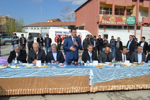 Bakan Bülent Tüfenkci: “türkiye Büyüsün Diyenler ’evet’ Diyor