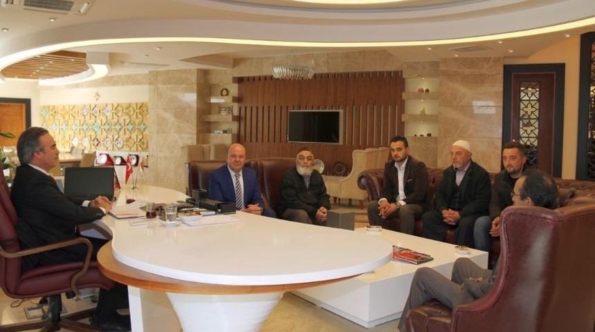 Pazarcılar Odasından Rekt&ouml;r Bağlı&rsquo;ya Ziyaret