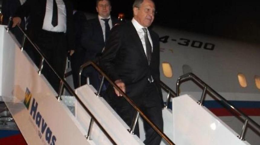 Rus Bakan Lavrov Ile &Ccedil;avuşoğlu Alanya&rsquo;Ya Geldi