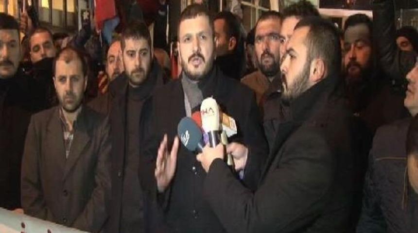 Beyoğlu'nda Alperenler'den Halep Protestosu