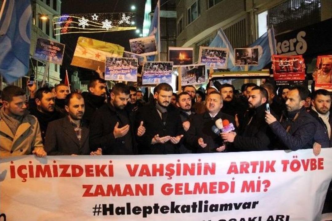 Alperen Ocakları&rsquo;ndan Taksim&rsquo;de Protesto