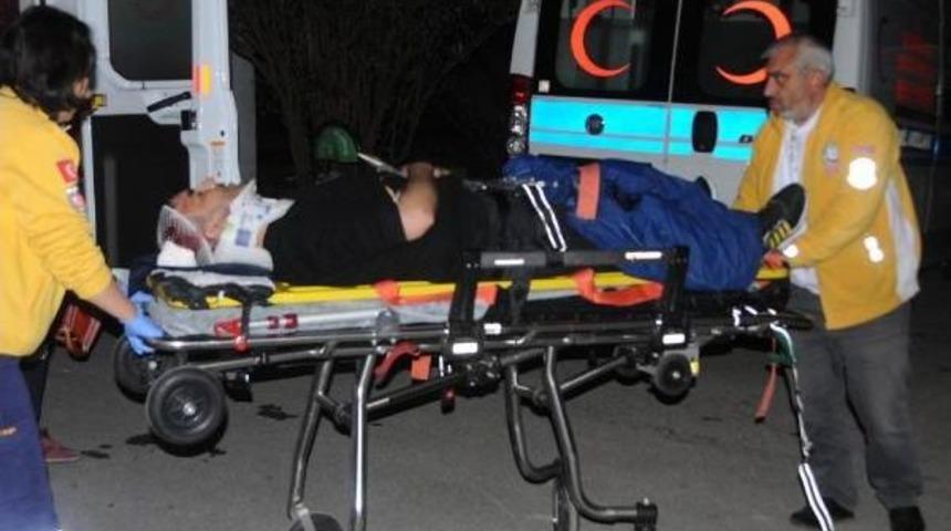 Cezaevi Firarisi 3'&uuml;nc&uuml; Kat Penceresinden &Ccedil;arşafla Inmek Isterken D&uuml;ş&uuml;p Yaralandı