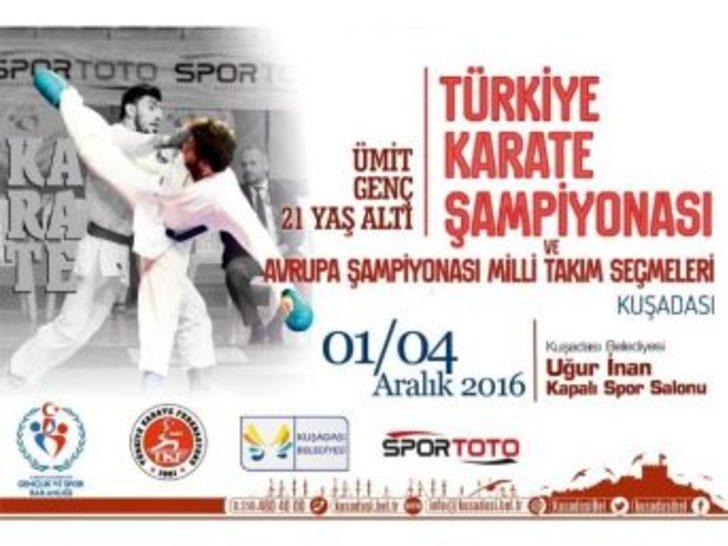 Türkiye Karate Şampiyonası Kuşadası’nda Yapılacak
