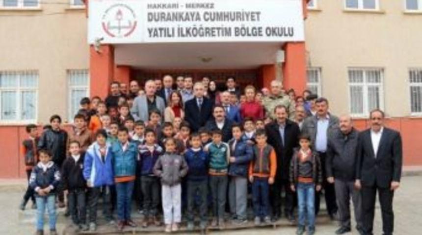 Vali Toprak&rsquo;tan Durankaya Beldesine Ziyaret