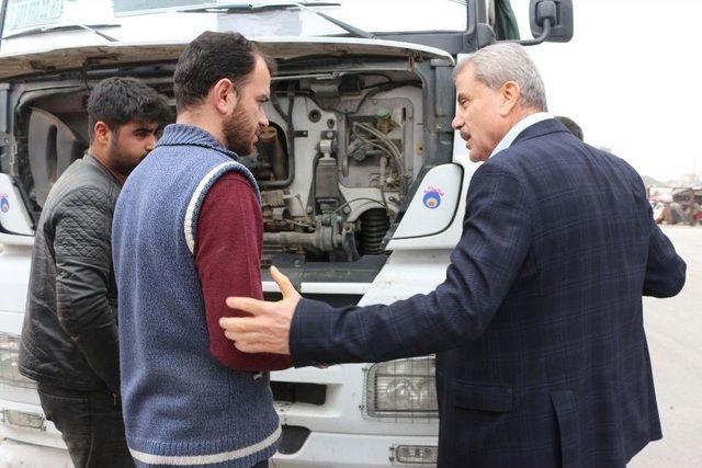 Milletvekili Kaleli Sanayi Esnafıyla Bir Araya Geldi