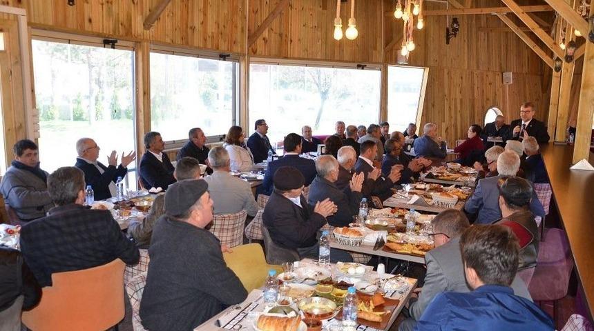 Milletvekili Eldemir Ve Başkan Bakıcı Muhtarlar İle Buluştu