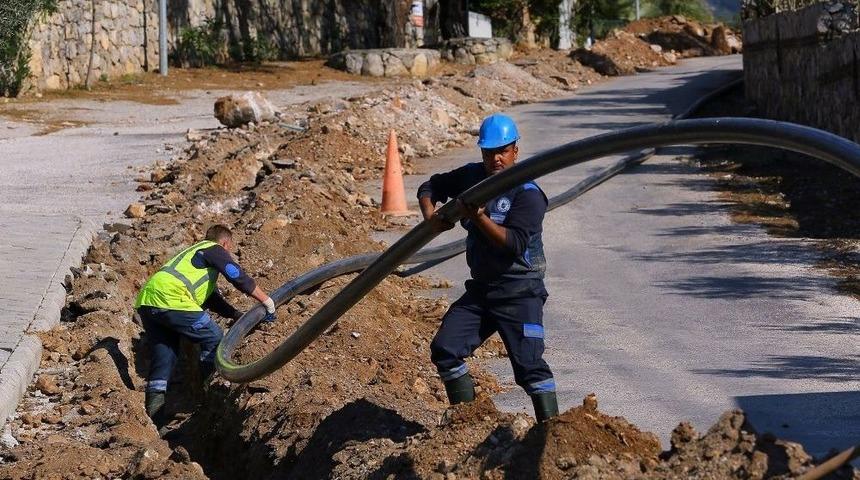 Ölüdeniz’in İçme Suyu Hatları Yenileniyor