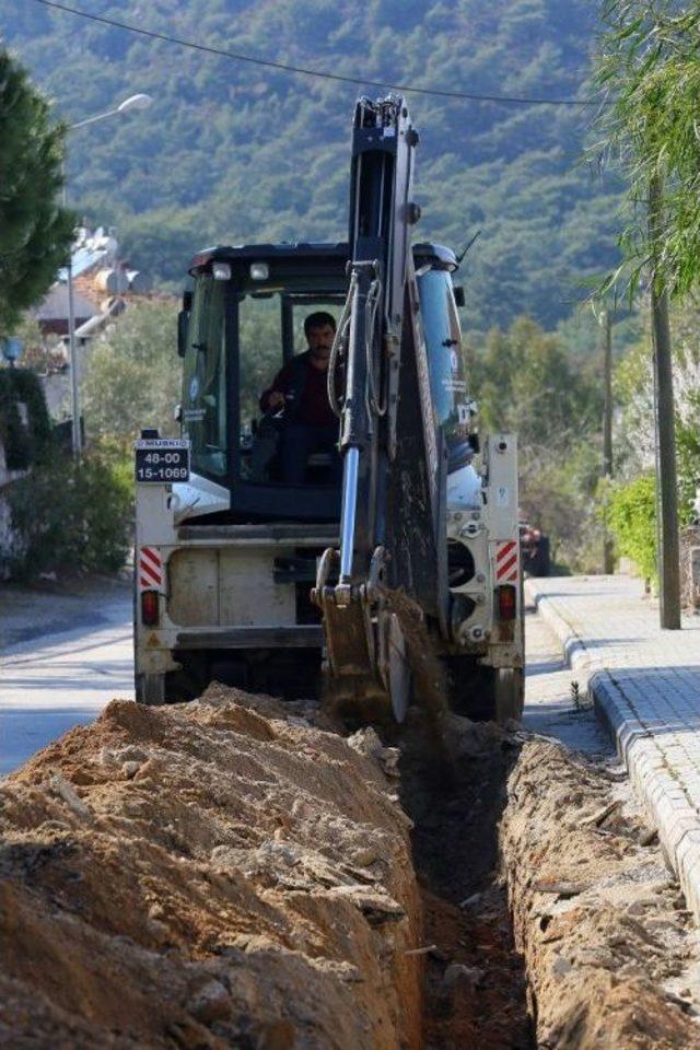 Ölüdeniz’in İçme Suyu Hatları Yenileniyor