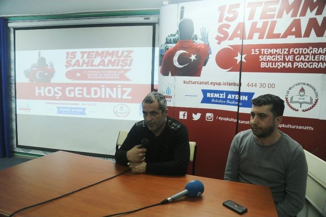 15 Temmuz Gazileri, O Geceyi Ey&uuml;p&rsquo;teki &Ouml;ğrencilere Anlattı