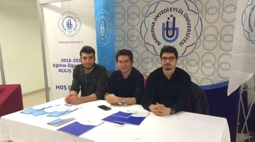 Balıkesir&rsquo;de Bandırma &Uuml;niversitesi Tanıtım Standı A&ccedil;ıldı