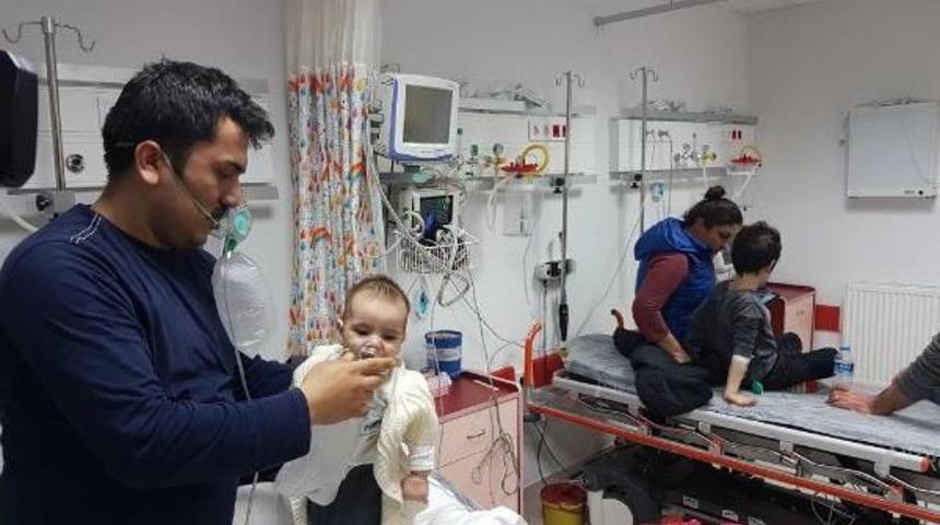 Samsun'da Yangın; 2'si &Ccedil;ocuk 5 Kişi Dumandan Etkilendi