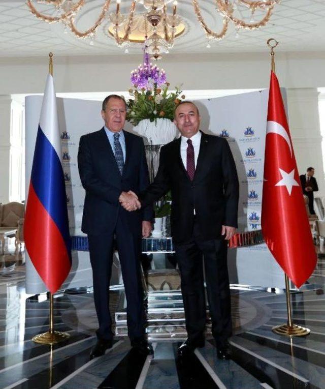  Dışişleri Bakanı Çavuşoğlu, Rus Bakan Lavrov Ile Görüştü