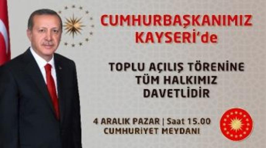 Büyükşehir Yatırımlarını Cumhurbaşkanı Açıyor