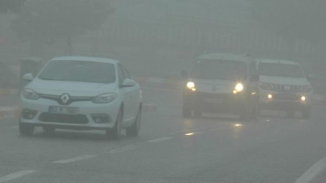 Şanlıurfalılar G&uuml;ne Yoğun Sisle Uyandı