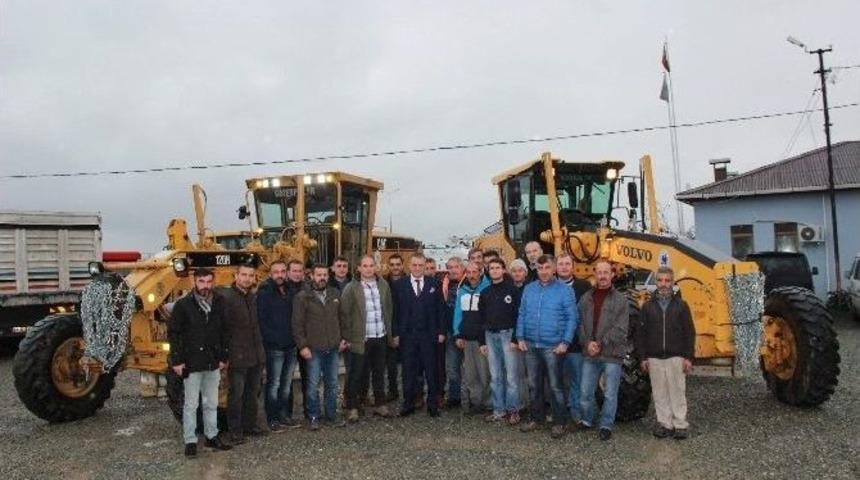 Başkan Sağıroğlu Fen İşleri Personeliyle Toplantı Yaptı