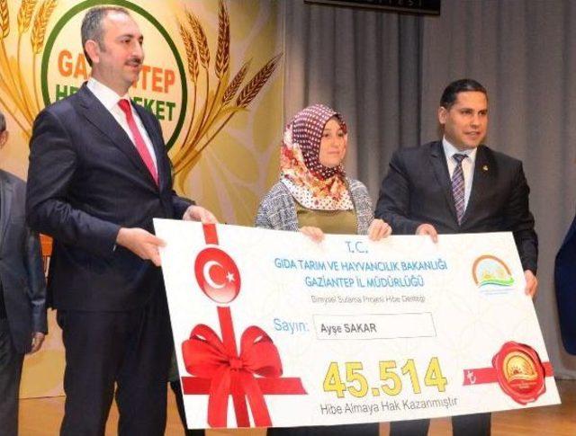 Gaziantep'te, 407 Yatırımcıya, 7 Milyon 620 Bin Liralık Hibe