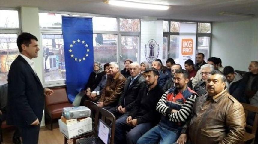 Salihli&rsquo;de Esnaflara Eğitim