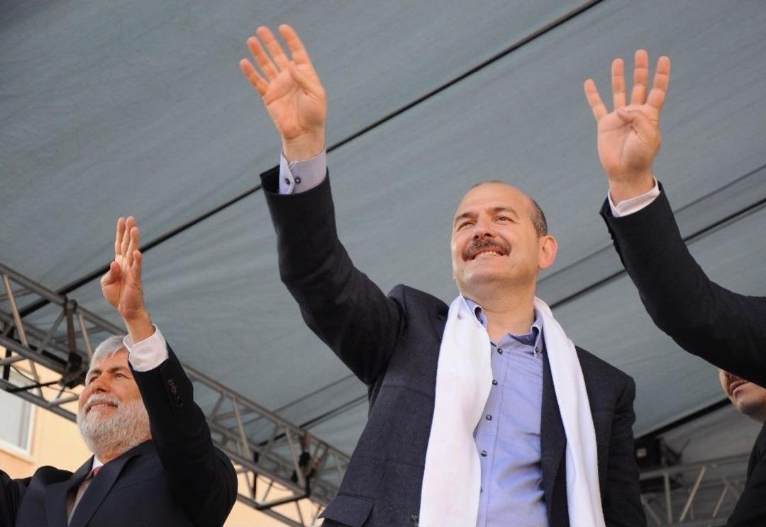 Bakan Soylu&rsquo;ya Mehterli Karşılama