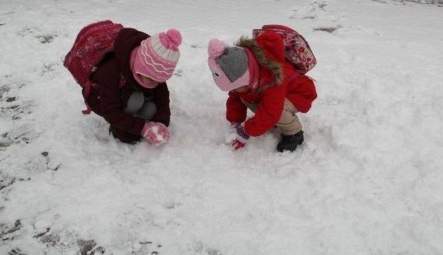 Başkale&rsquo;de Kar Yağışı 2