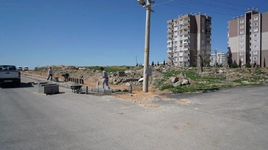 Adıyaman Belediyesinden Kaldırım &Ccedil;alışması