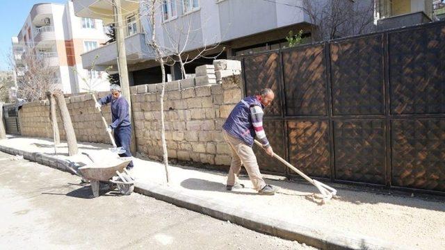 Adıyaman Belediyesinden Kaldırım Çalışması