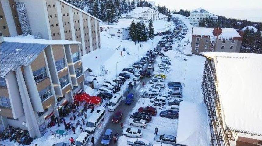 Uludağ&rsquo;da Trafik &Ccedil;ilesi Tarih Oluyor