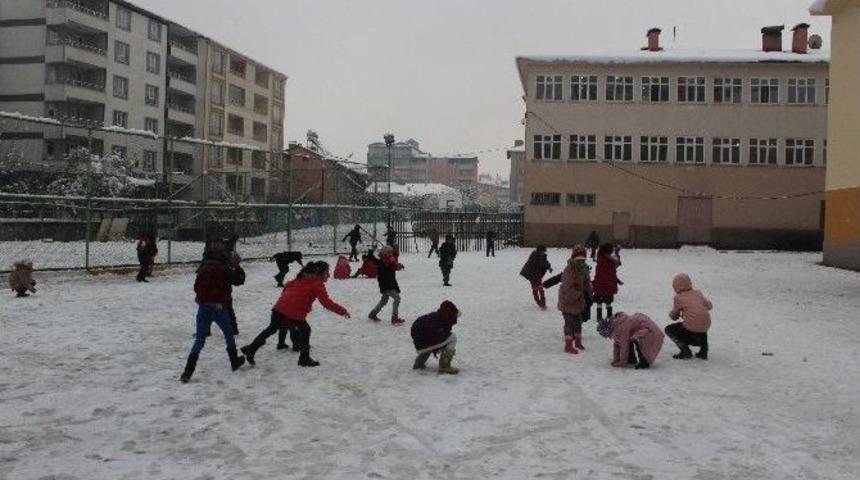 Muş&rsquo;ta Kar Yağışı