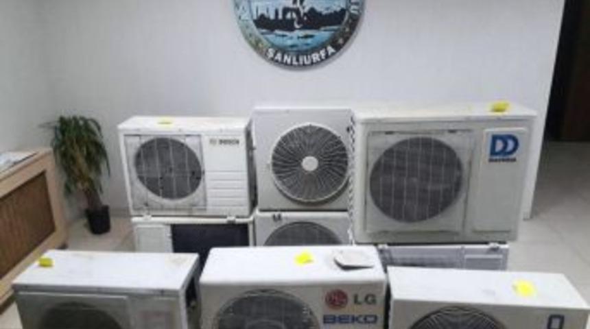 Klima Motoru &Ccedil;alan Hırsız Polise Yakalandı