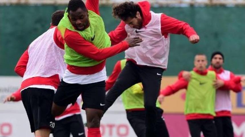 Antalyaspor'da Gol Antrenmanı