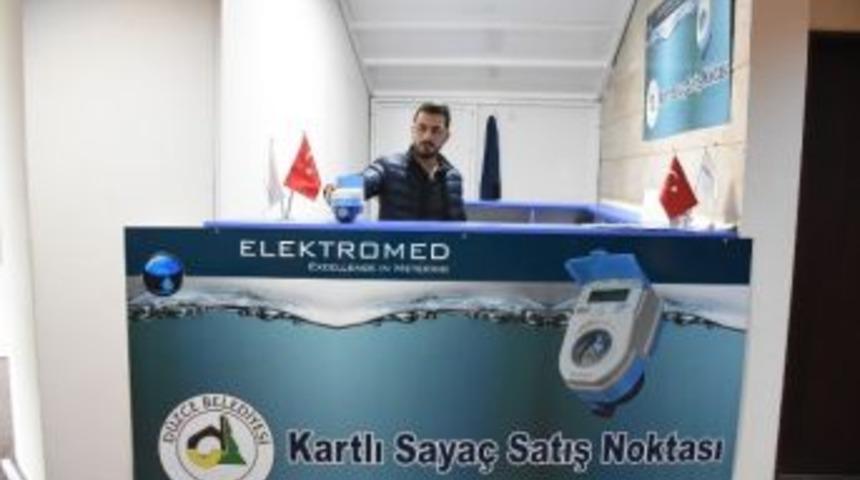 D&uuml;zce&lsquo;de Elektronik Kartlı Su Sayacı Teşvik Ediliyor