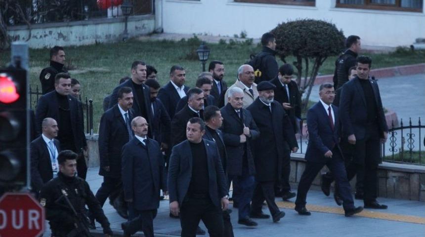 Başbakan Yıldırım Niğde&rsquo;den Ayrıldı