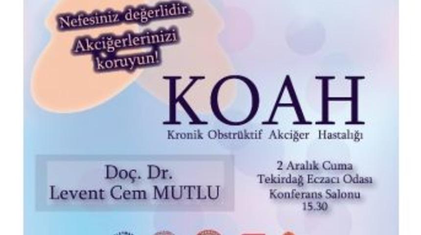 S&uuml;leymanpaşa&rsquo;da Koah Bilgilendirme Toplantıları