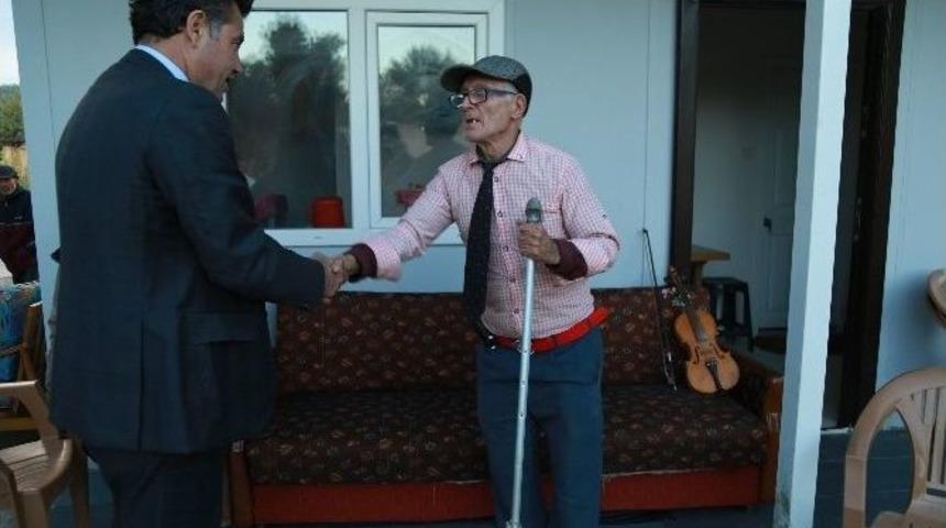 Başkan Kocadon&rsquo;dan Kemancı Mehmet&rsquo;e Ziyaret