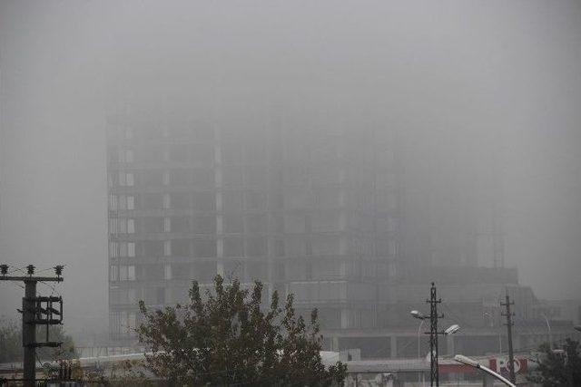 Diyarbakır&rsquo;ı Sis Kapladı 1