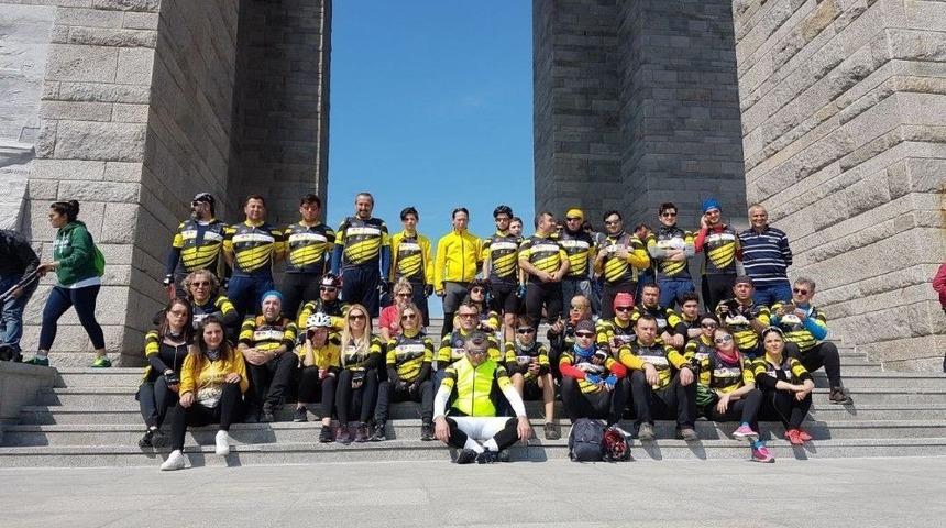 Tekirdağ&rsquo;dan &Ccedil;anakkale&rsquo;ye Pedal &Ccedil;evirdiler