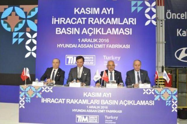 Kasım Ayında Ihracat 11 Milyar 952 Milyon Dolar Oldu