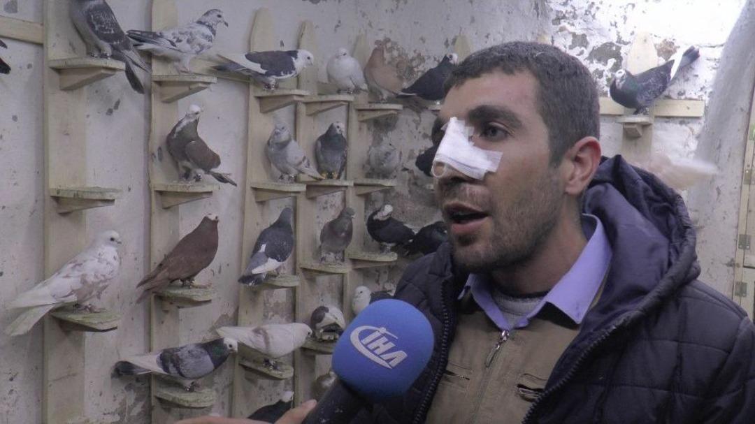 Ameliyattan &Ccedil;ıkar &Ccedil;ıkmaz G&uuml;vercinlere Koştu